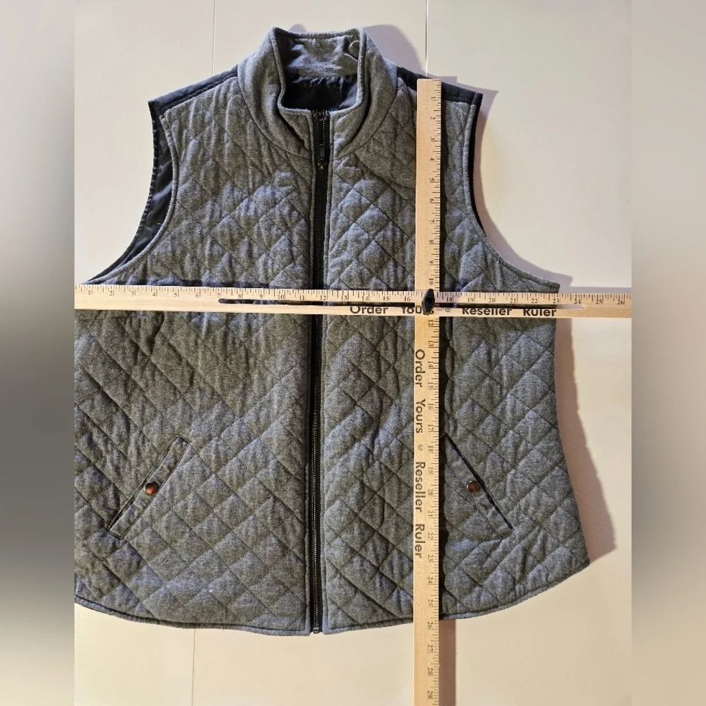 NWOT Relativity Quilt Vest 2XL - Picture 3 of 5